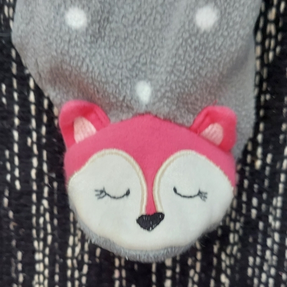 Fleece footies with fox - Picture 4 of 5